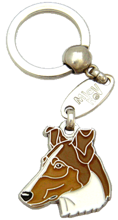 SMOOTH COLLIE SABLE <br> (keyring, engraving included)
